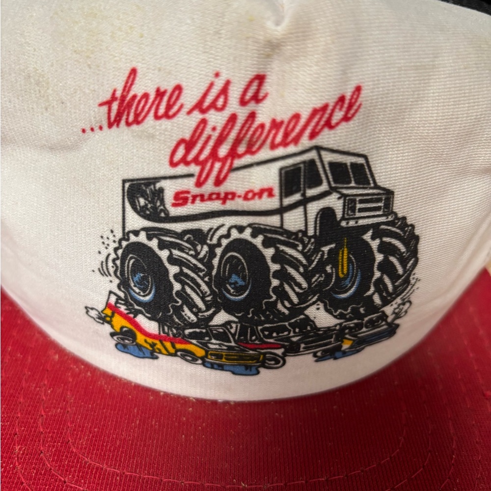 🔥 Vintage 80’s Snap-On Tools Trucker Hat Adjustable 🔥 - Picture 2 of 3